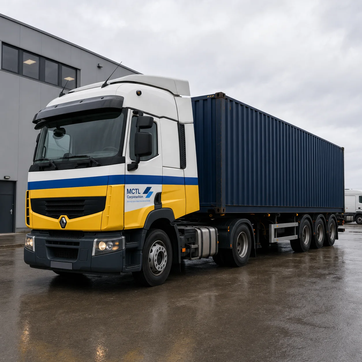 Renault MCTL jaune et bleu